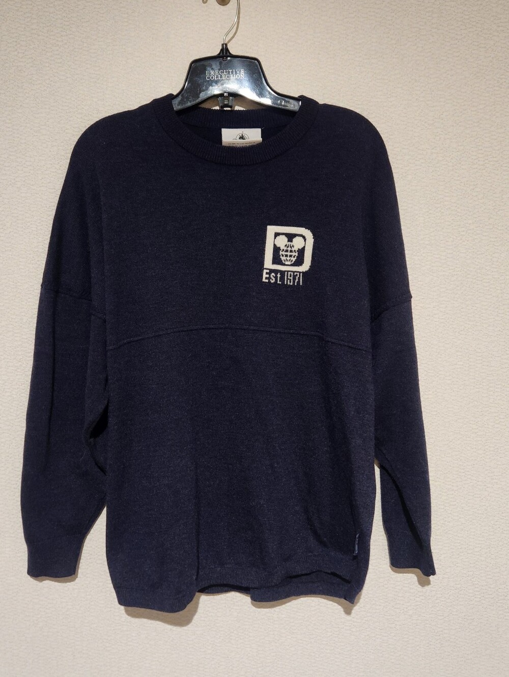 Disney Parks Walt Disney World Wool Blend Knit Spirit Jersey Xtra Small